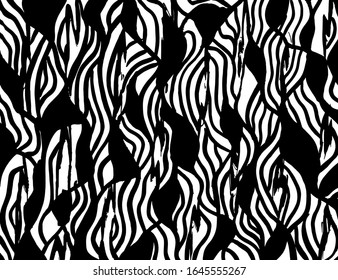 Vector. Grunge texture. Background brush pattern.