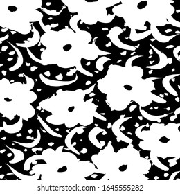 Vector. Grunge texture. Background brush pattern.