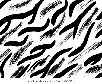 Vector. Grunge texture. Background brush pattern.