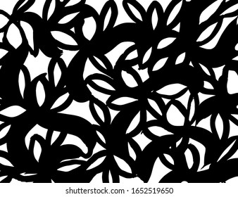 Vector. Grunge texture. Background brush pattern.