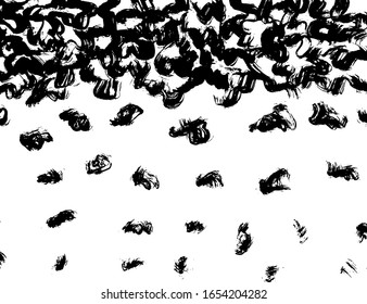 Vector. Grunge texture. Background brush pattern.