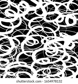 Vector. Grunge texture. Background brush pattern.