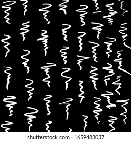  Vektorillustration. Grunge Textur. Hintergrundpinselmuster