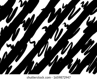 Vector. Grunge texture. Background brush pattern.