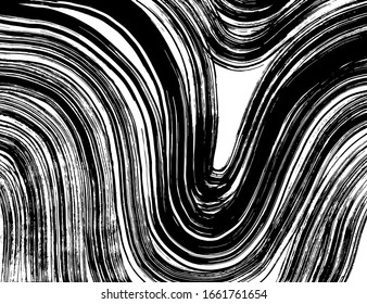 Vector. Grunge texture. Background brush pattern.