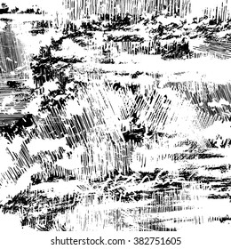 vector grunge texture and background, scratched and destroyed textured, illustration design element