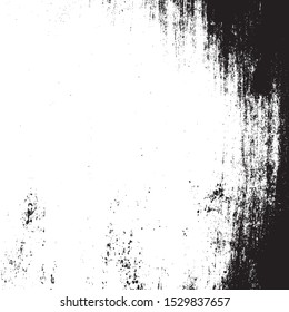 Vector grunge texture. Black and white abstract background. Eps10