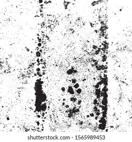Vector grunge texture. Black and white abstract background. Eps10