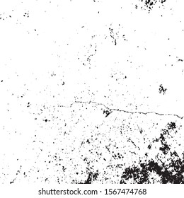 Vector grunge texture. Black and white abstract background. Eps10