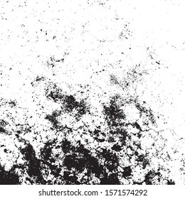 Vector grunge texture. Black and white abstract background. Eps10