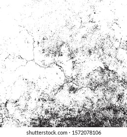 Vector grunge texture. Black and white abstract background. Eps10