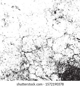 Vector grunge texture. Black and white abstract background. Eps10