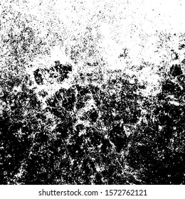 Vector grunge texture. Black and white abstract background. Eps10