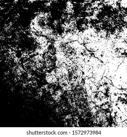 Vector grunge texture. Black and white abstract background. Eps10