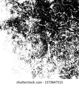 Vector grunge texture. Black and white abstract background. Eps10