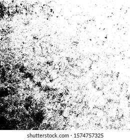 Vector grunge texture. Black and white abstract background. Eps10