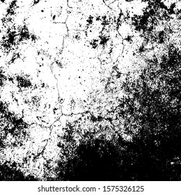 Vector grunge texture. Black and white abstract background. Eps10