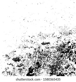 Vector grunge texture. Black and white abstract background. Eps10