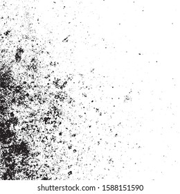 Vector grunge texture. Black and white abstract background. Eps10