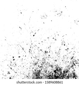 Vector grunge texture. Black and white abstract background. Eps10