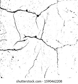 Vector grunge texture. Black and white abstract background. Eps10