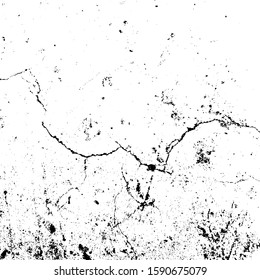 Vector grunge texture. Black and white abstract background. Eps10