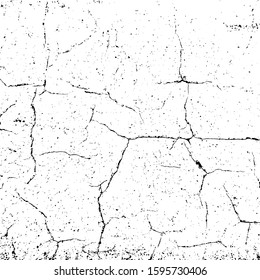 Vector grunge texture. Black and white abstract background. Eps10