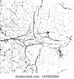 Vector grunge texture. Black and white abstract background. Eps10
