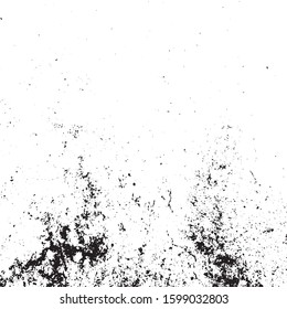 Vector grunge texture. Black and white abstract background. Eps10