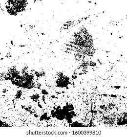 Vector grunge texture. Black and white abstract background. Eps10