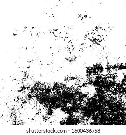 Vector grunge texture. Black and white abstract background. Eps10