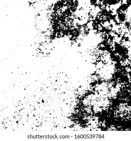 Vector grunge texture. Black and white abstract background. Eps10