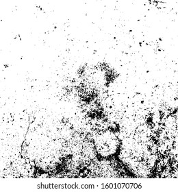 Vector grunge texture. Black and white abstract background. Eps10