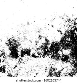 Vector grunge texture. Black and white abstract background. Eps10