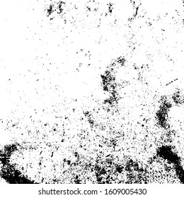 Vector grunge texture. Black and white abstract background. Eps10