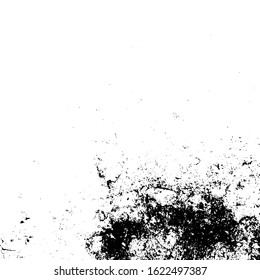 Vector grunge texture. Black and white abstract background. Eps10