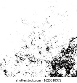 Vector grunge texture. Black and white abstract background. Eps10