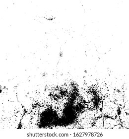 Vector grunge texture. Black and white abstract background. Eps10