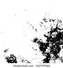 Vector grunge texture. Black and white abstract background. Eps10
