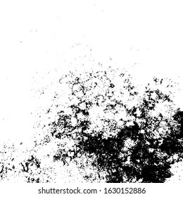 Vector grunge texture. Black and white abstract background. Eps10