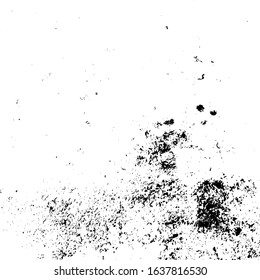 Vector grunge texture. Black and white abstract background. Eps10