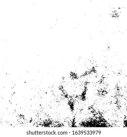 Vector grunge texture. Black and white abstract background. Eps10