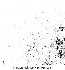Vector grunge texture. Black and white abstract background. Eps10