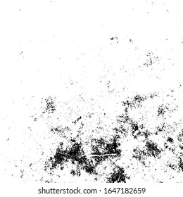 Vektorillustration Grunge Textur. Abstrakter schwarz-weißer Hintergrund. EPS10