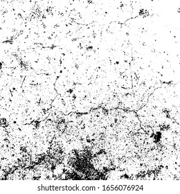 Vector grunge texture. Black and white abstract background. Eps10