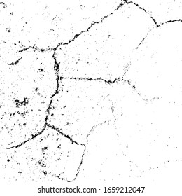 Vector grunge texture. Black and white abstract background. Eps10