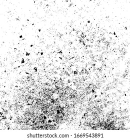 Vector grunge texture. Black and white abstract background. Eps10