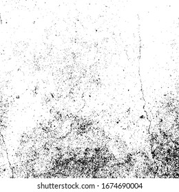 Vector grunge texture. Black and white abstract background. Eps10