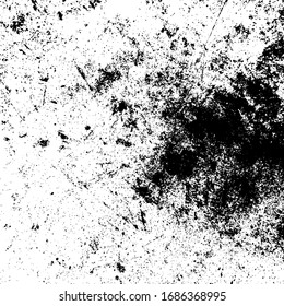 Vector grunge texture. Black and white abstract background. Eps10