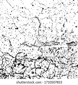 Vector grunge texture. Black and white abstract background. Eps10